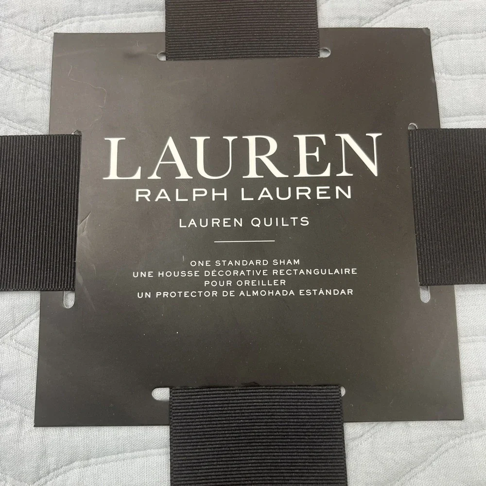 Lauren Ralph Lauren Wiley Standard Pillow Sham‎ in Blue NEW